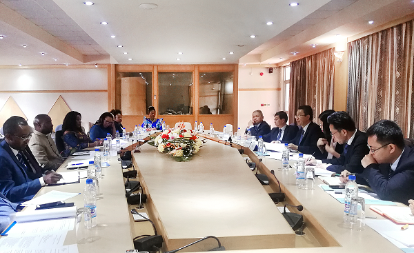 申长雨率团访问非洲地区知识产权组织